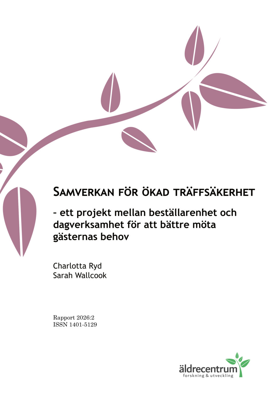 Framsida av rapporten