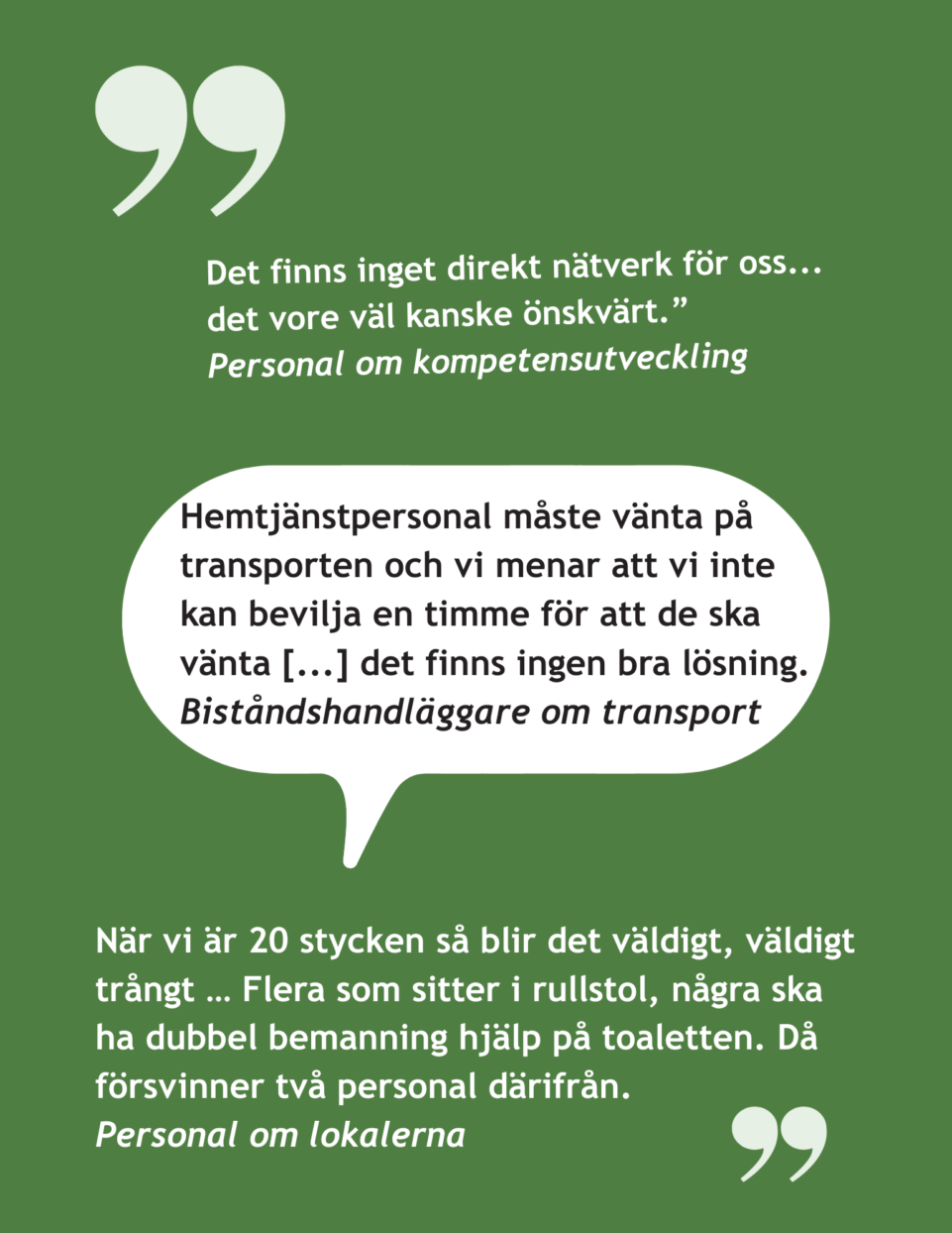 Citat från dagverksamhet